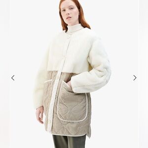 Marfa Stance Shearling Quilt. Size Small